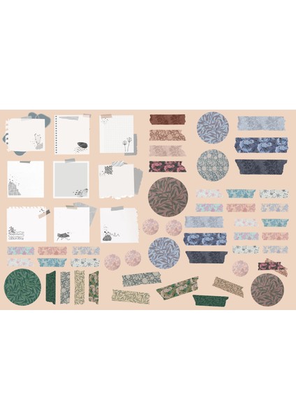 Karışık Sticker (21X31 Cm)