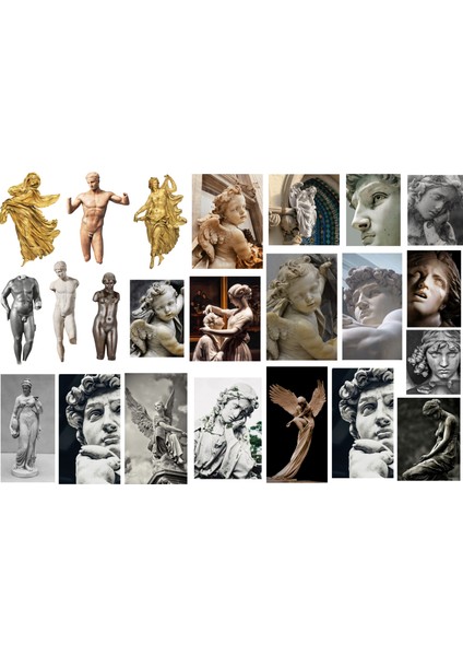 Heykel Laptop Stickerı (21X31 Cm)