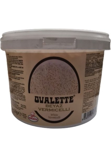 Ovalette Beyaz Vermicelli 2 kg