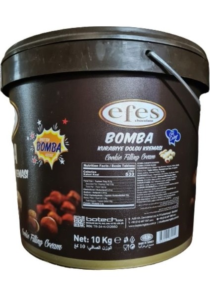 Efes Bomba Kurabiye Dolgu Kreması 10 kg