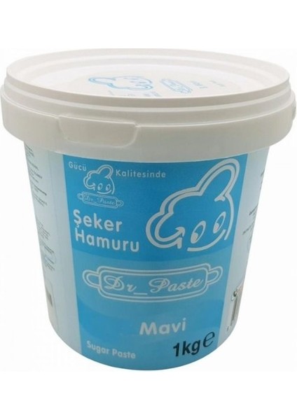 Dr. Paste Mavi Şeker Hamuru 1 kg