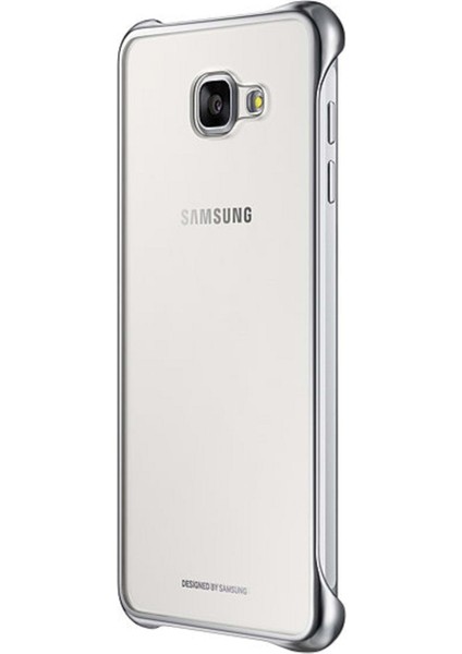 Galaxy A7 2016 (SM-A710) Clear Cover Şeffaf Kılıf, Gümüş EF-QA710CSEGWW