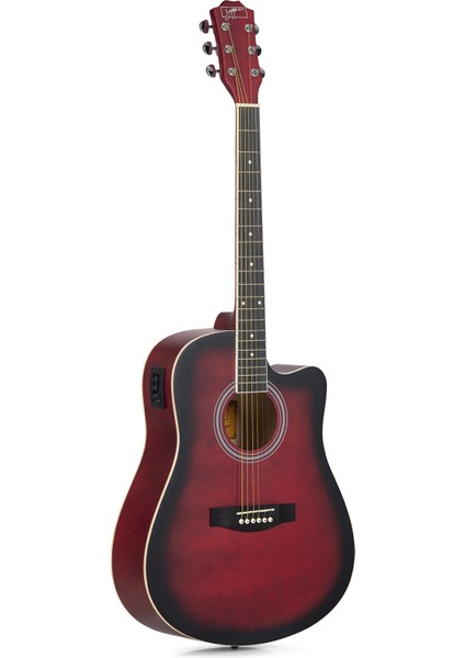 ACZP150RDS Kırmızı Elektro Akustik Gitar