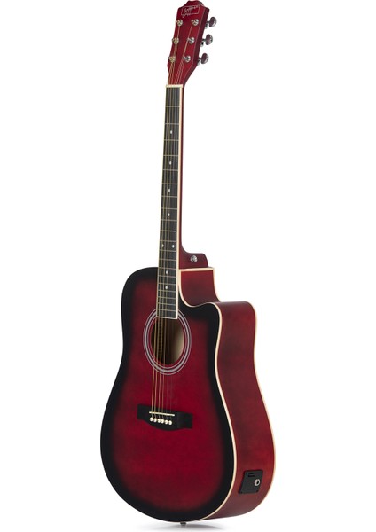 ACZP150RDS Kırmızı Elektro Akustik Gitar