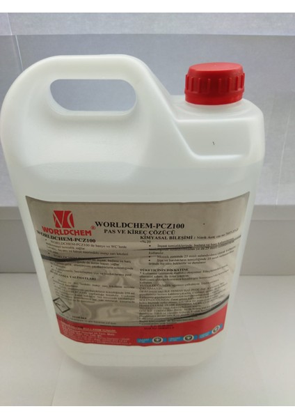 PCZ100 Pas ve Kireç Çözücü 5 Litre