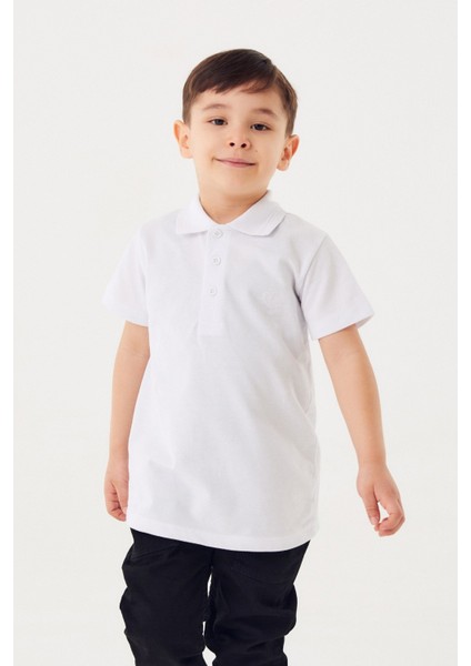 Polo Yaka Düğmeli Çocuk Tişört fiyatları