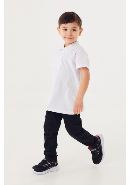 Polo Yaka Düğmeli Çocuk Tişört indirimleri