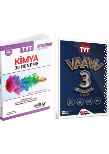 TYT 30 Kimya Deneme & 3 Genel Deneme