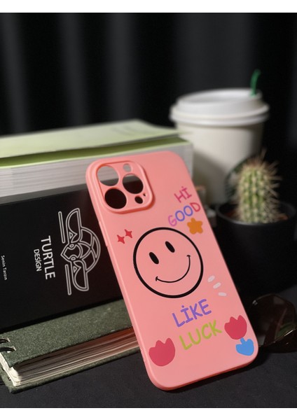 Apple iPhone 13 Pro Max Smile Tasarımlı Silikon Kılıf