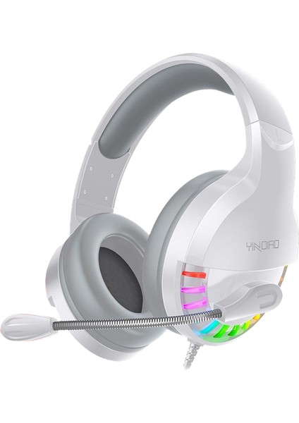Kablosuz Kulaklıklar Bluetooth Kulaklık Stereo Oyun Kulaklık Beyaz Bir (Yurt Dışından)