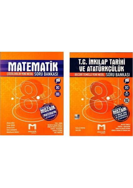 8. Sınıf Soru Bankası Matematik & Inkılap