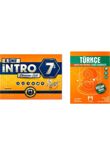 8. Sınıf Intro Deneme 7 'Li & Soru Bankası Türkçe
