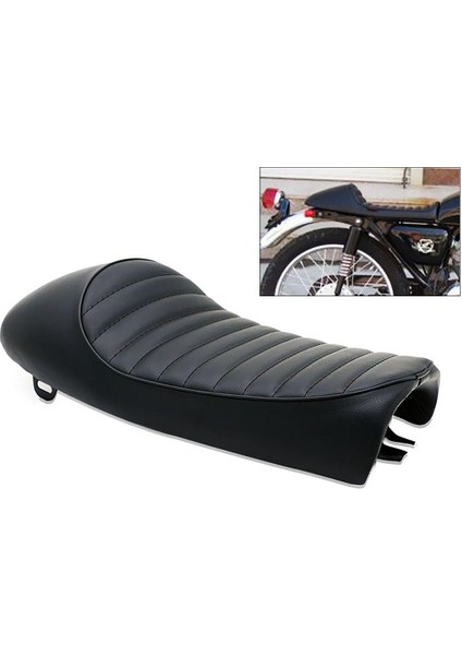Motosiklet Bisiklet Vintage Cafe Racer Koltuk Siyah Honda CB200 500 750 (Yurt Dışından) fiyatları