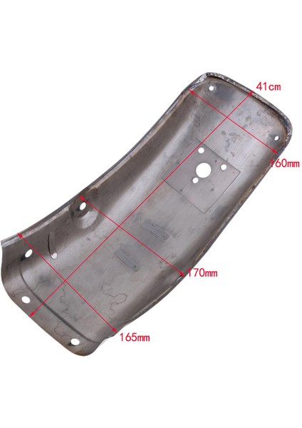 Honda CN125 Krom Için Motosiklet Arka Çamurluk Çamurluk Çeliği (Yurt Dışından)