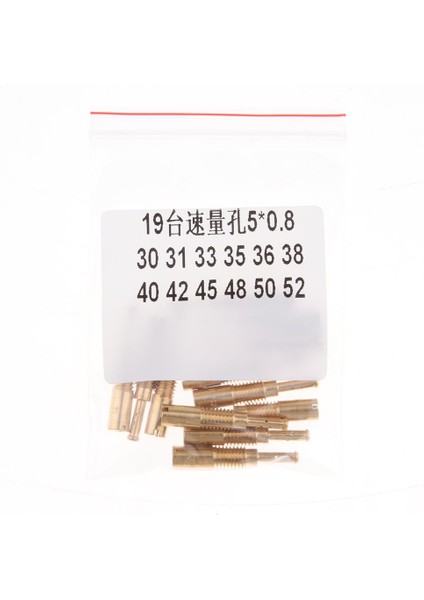 12X Karbüratör Yavaş Pilot Jets 30 31. PZ19 PB16 / 18/20 Için 50 52 (Yurt Dışından)