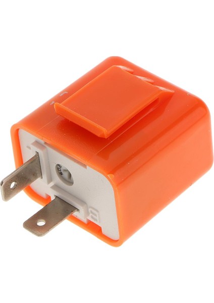 DC12V 2pin Elektronik Flaşör Röle Dönüş Sinyali Işık Flaş Turuncu (Yurt Dışından)