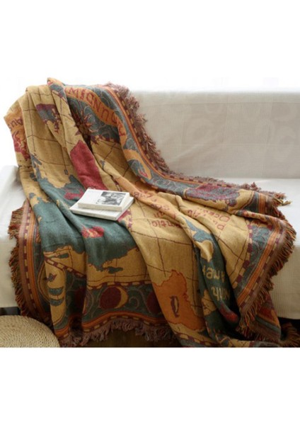 Jakarlı Yumuşak Battaniye - Sarı (Yurt Dışından) modelleri