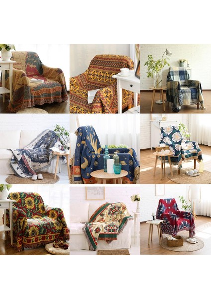 Jakarlı Yumuşak Battaniye - Sarı (Yurt Dışından) fırsatları