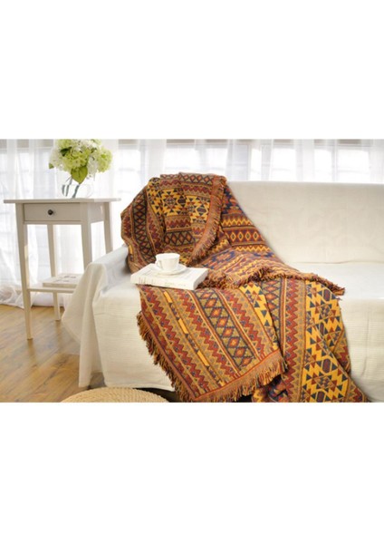 Jakarlı Tekstil, Kanepe Atmak Kapak Pamuk Koltuk Yatağı Battaniye - Batı fiyatları