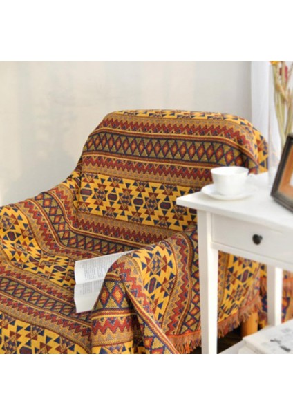 Jakarlı Tekstil, Kanepe Atmak Kapak Pamuk Koltuk Yatağı Battaniye - Batı modelleri