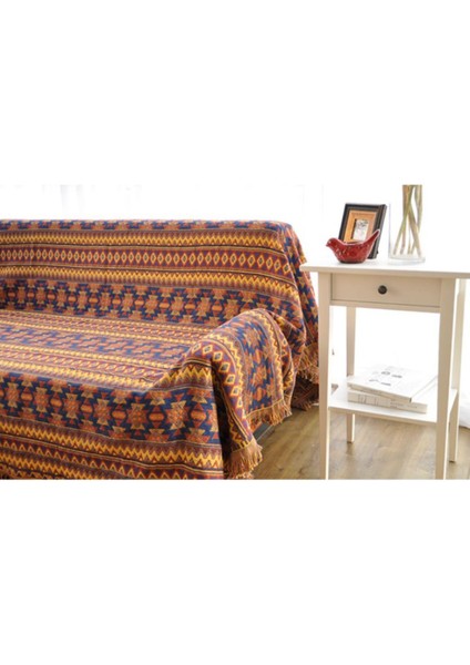 Jakarlı Tekstil, Kanepe Atmak Kapak Pamuk Koltuk Yatağı Battaniye - Batı fırsatları