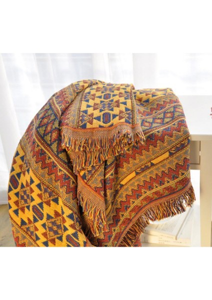 Jakarlı Tekstil, Kanepe Atmak Kapak Pamuk Koltuk Yatağı Battaniye - Batı indirimleri