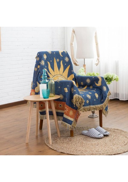 Jakarlı Tekstil, Yumuşak Kanepe Atmak Kapak Pamuk Koltuk Yatak Battaniye - Güneş fiyatları