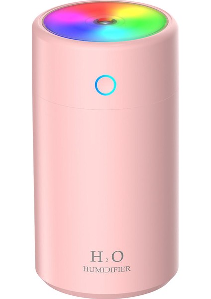 Renkli Bisiklet Işık ile Taşınabilir Mini Nemlendirici Ev Pembe Için 2 Mist Modları fiyatları