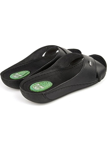 Cyrus Anatomiktopuk Dikeni Jeldestekli Terlik-Siyah fırsatları