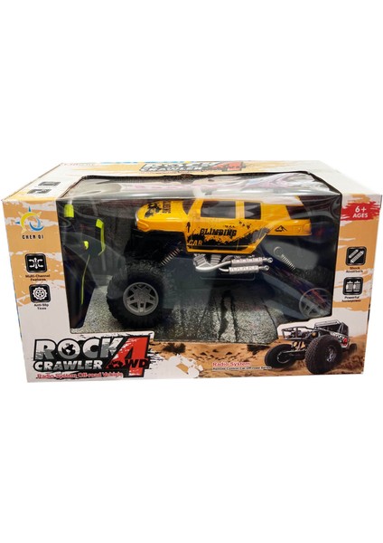 Uzaktan Kumandalı Rock Crawler 4WD Şarjlı Jeep