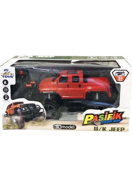 Pasifik Toys Uzaktan Kumandalı Jeep 1/18