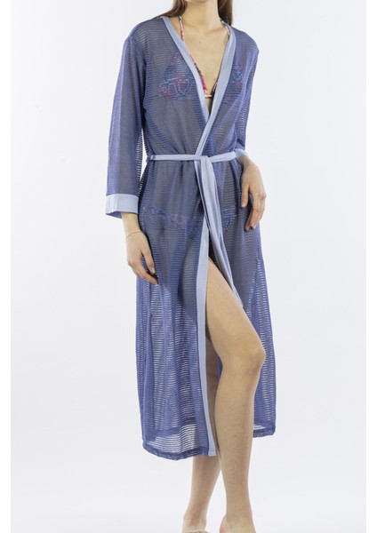 Lacivert Kadın Pareo Kaftan Biyeli fiyatları