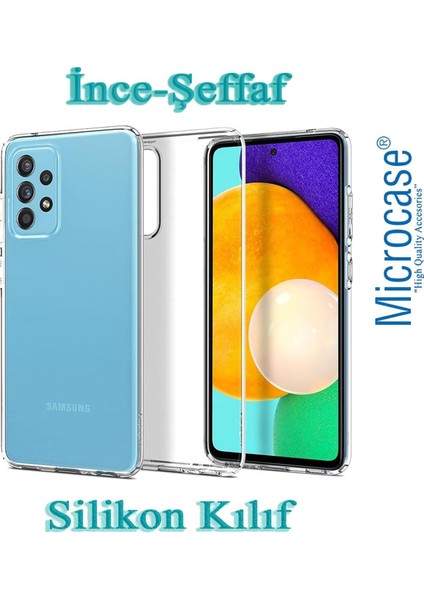 Samsung Galaxy A52S 0.2 mm Silikon Kılıf - Şeffaf