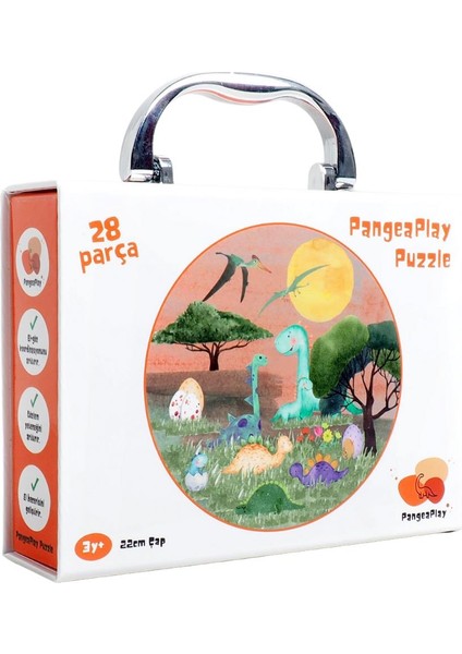 Pangeaplay Puzzle - Dinozor Ormanı