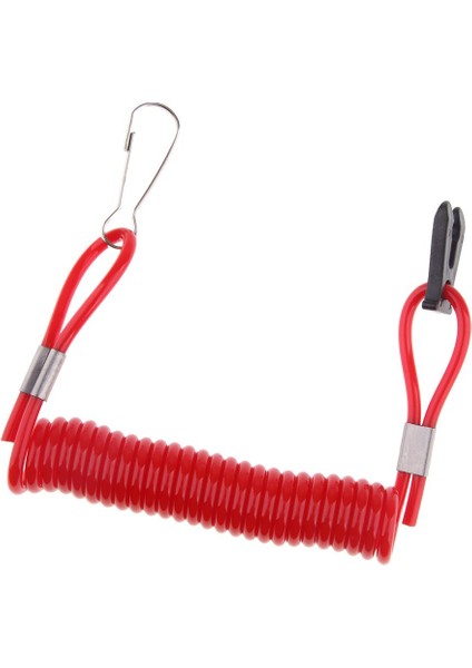 Outboard Motor Motor Öldürme Durdurma Anahtarı Tether Kordosu Kırmızı For Suzuki Için (Yurt Dışından)