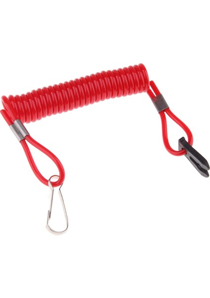 Outboard Motor Motor Öldürme Durdurma Anahtarı Tether Kordosu Kırmızı For Suzuki Için (Yurt Dışından)