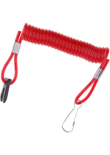 Outboard Motor Motor Öldürme Durdurma Anahtarı Tether Kordosu Kırmızı For Suzuki Için (Yurt Dışından)