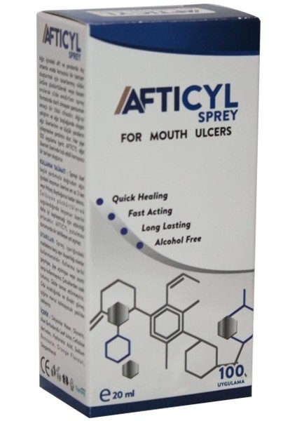 Afticyl Sprey Ağız Için 20 Ml