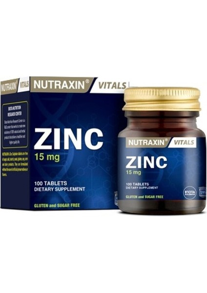 Zinc 15 Mg 100 Tablet