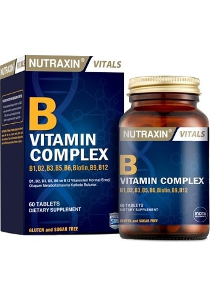 B Vitamin Complex 60 Tablet