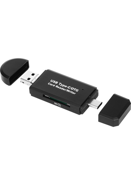 Yüksek Hızlı USB Mikro USB Tip-C / Otg Kart Okuyucu (Yurt Dışından)
