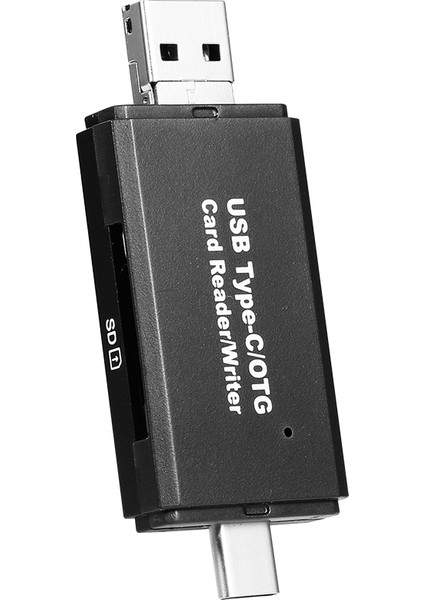 Yüksek Hızlı USB Mikro USB Tip-C / Otg Kart Okuyucu (Yurt Dışından)