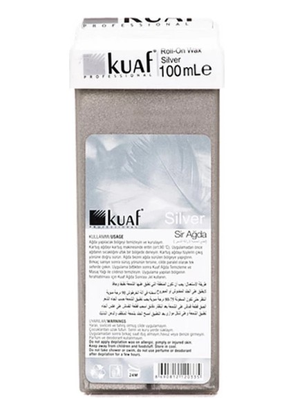 Kartuş Agda Silver 100 Ml 6lı