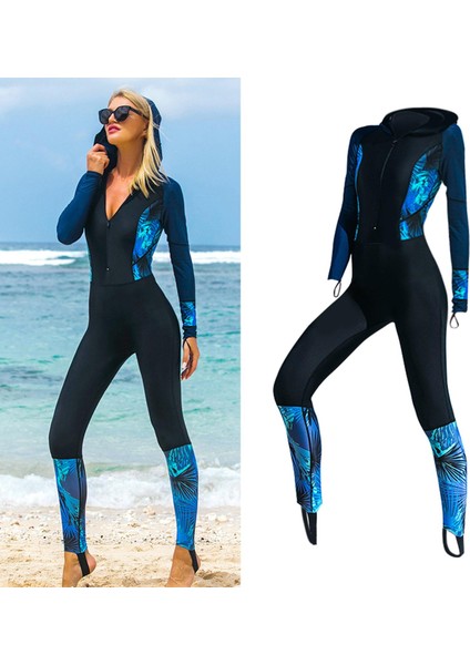 Strade Store Dalış Cilt Tam Vücut Streç Dalış Suit Mayo Sörf Şnorkel Wetsuit Xl(Yurt Dışından)