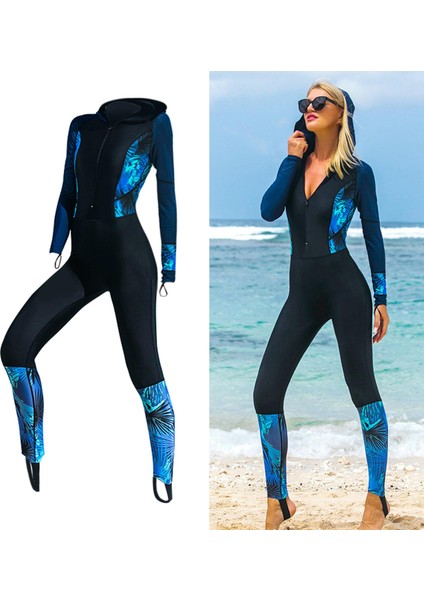 Strade Store Dalış Cilt Tam Vücut Streç Dalış Suit Mayo Sörf Şnorkel Wetsuit Xl(Yurt Dışından)