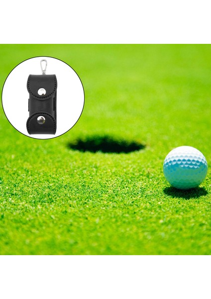 Golf Divot Onarım Aracı Tutucu Golf Kulübü Malzemeleri Siyah fırsatları