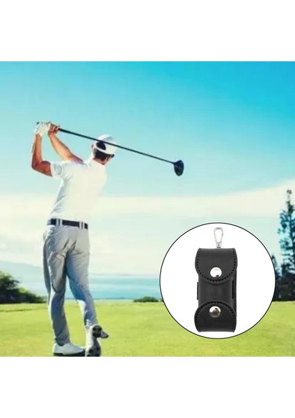 Golf Divot Onarım Aracı Tutucu Golf Kulübü Malzemeleri Siyah indirimleri