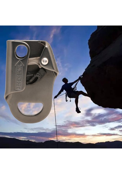 Tırmanma El Yüksük Dayanıklı Cihazı Rappelling Inşaat Gri modelleri