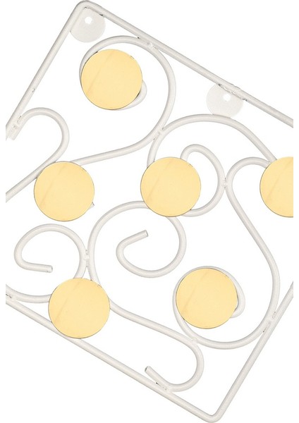 Arman Aynalı Metal Tablo Beyaz 22 cm modelleri