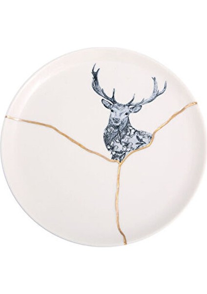 Spirits Geyik Düz Tabak 20CM